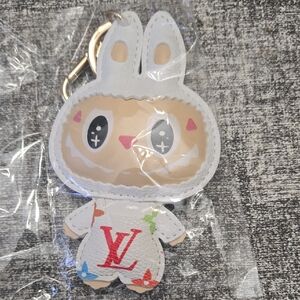 Designer Multicolor Bunny Keychain